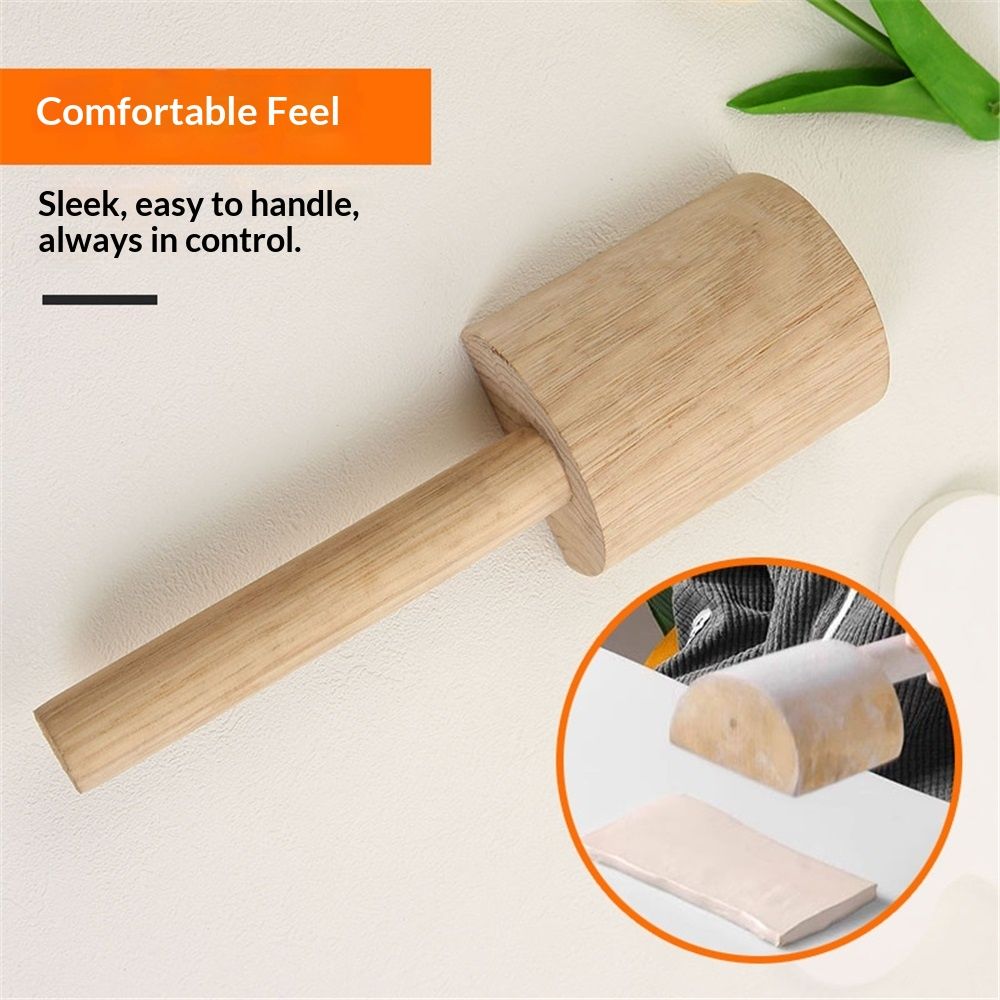 2X Wooden Clay Paddles Pottery Tool for Handmade Kitchen Clay Pottery Ceramic Wooden Pottery Tools for Creating Pottery Mug