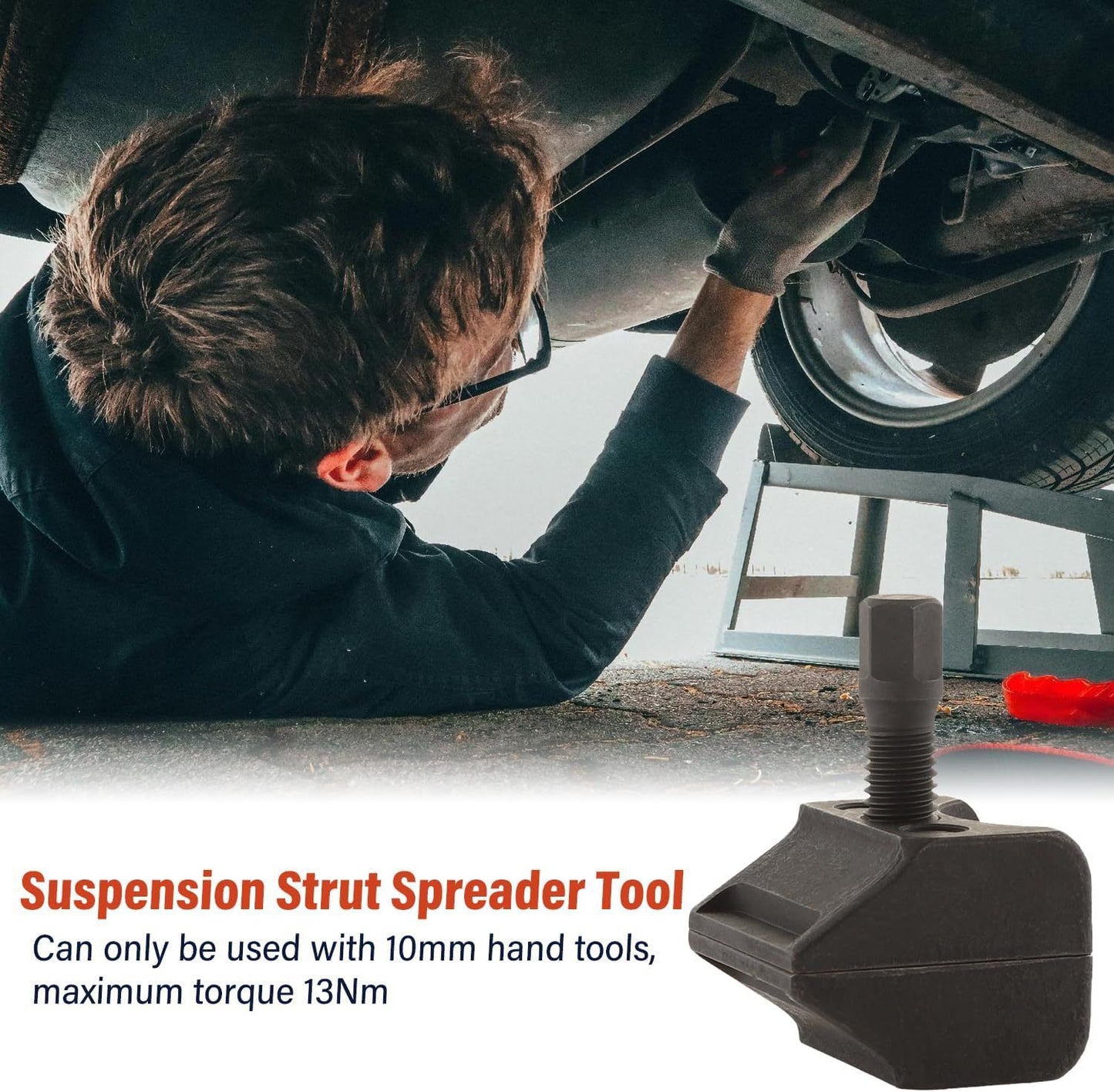Suspension Strut Spreader Tool - Lower Control Arm Prying Tool & Strut Tool for Precision Automotive Work