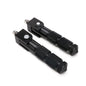 Black CNC Folding Motorcycle Bicycle Foot Pegs Rear Footrest Peg Footpeg For Mini Bike Parts Motorcycle Pegs