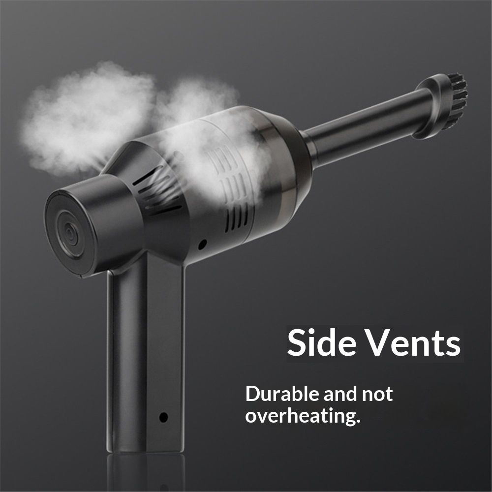Upgraded mini keyboard vacuum cleaner, mini cordless computer vacuum cleaner for laptops, USB rechargeable mini vacuum cleaner for desktops, sofas, and cars