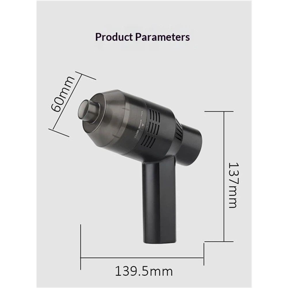 Upgraded mini keyboard vacuum cleaner, mini cordless computer vacuum cleaner for laptops, USB rechargeable mini vacuum cleaner for desktops, sofas, and cars