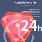 2pcs Rechargeable Collar Light - Carabiner Keychain Clip with LED Light - Clip Color-Changing Light for Dog Collars