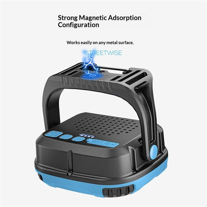 Working Lights, Mode Portable Magnetic Waterproof Drop Resistant Cordless Worklight Job Site Lighting for Garage Repair Camping