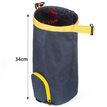 Pet Food Storage Bag,Dog Food Travel Bag Dog Travel Waterproof Kibble Storage Container(Blue Small)