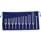 Tuning Fork Set - 9 Tuning Forks Perfect for Healing, Chakra, Sound Therapy, Keep Body, Mind and Spirit in Perfect Harmony.(174 Hz, 285 Hz, 396 Hz, 417 Hz, 528 Hz, 639 Hz etc)