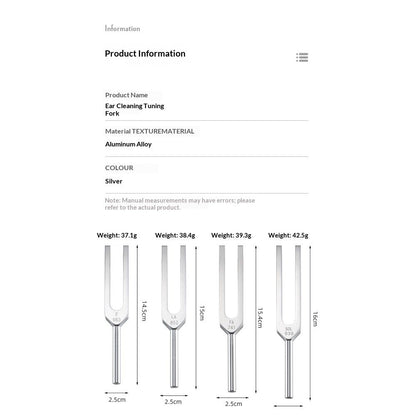 Tuning Fork Set - 9 Tuning Forks Perfect for Healing, Chakra, Sound Therapy, Keep Body, Mind and Spirit in Perfect Harmony.(174 Hz, 285 Hz, 396 Hz, 417 Hz, 528 Hz, 639 Hz etc)