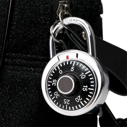Master Lock Black Gym Locker Lock Combination Padlock, Indoor Combo Lock with Preset 3-Digit Code for Cabinets, Storage, 2 Pack