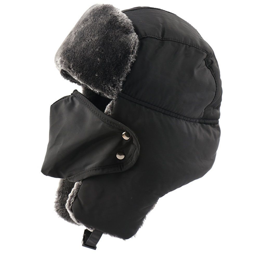 Winter Hats for Women Men Trapper Hat with Ear Flaps Warm Fur Fuzzy Hats for Cold Weather Trapper Hat Ear Flaps