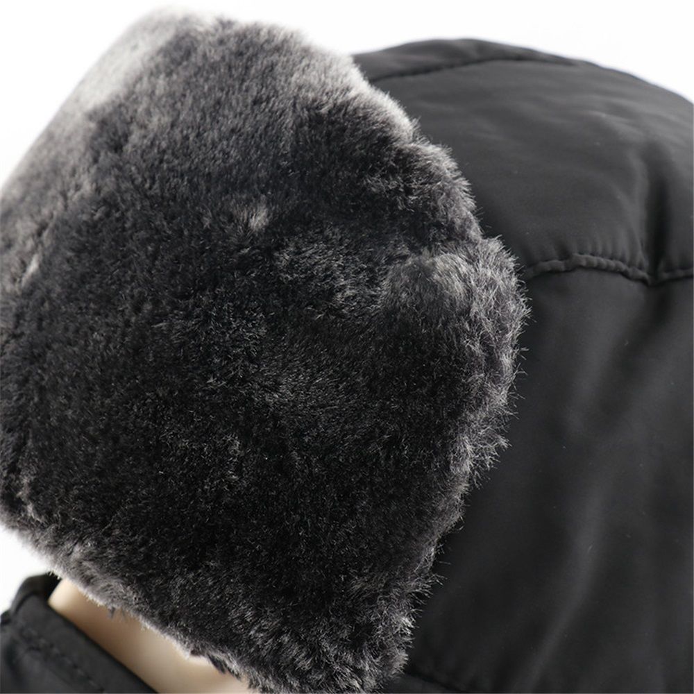 Winter Hats for Women Men Trapper Hat with Ear Flaps Warm Fur Fuzzy Hats for Cold Weather Trapper Hat Ear Flaps