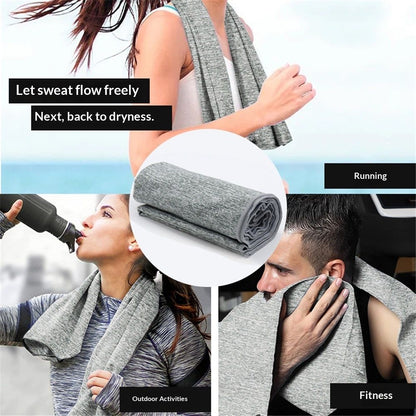 Travel Towel - 2 Quick Dry and Extra Soft Microfiber Towels, Lightweight and Compact for Gym, Swim Practice, Travel, Backpacking, Camping, RV, Beach, Camping