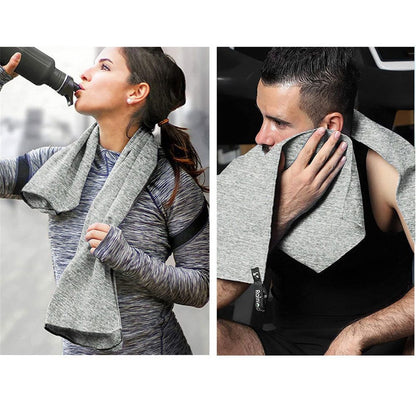 Travel Towel - 2 Quick Dry and Extra Soft Microfiber Towels, Lightweight and Compact for Gym, Swim Practice, Travel, Backpacking, Camping, RV, Beach, Camping