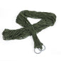 Travel Hammock,Camping Hammock, Outdoor Sport Hammock Army Green Net Mesh Nylon Sleeping Bed with Hooks for Garden Beach Camping Hunting Hiking Traveling (Green)
