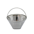 Reusable Cone Coffee Filters 304 Stainless Steel Coffee Filter，Filter Coffee Maker, 2Pcs Permanent Cone Filter