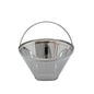 Reusable Cone Coffee Filters 304 Stainless Steel Coffee Filter，Filter Coffee Maker, 2Pcs Permanent Cone Filter