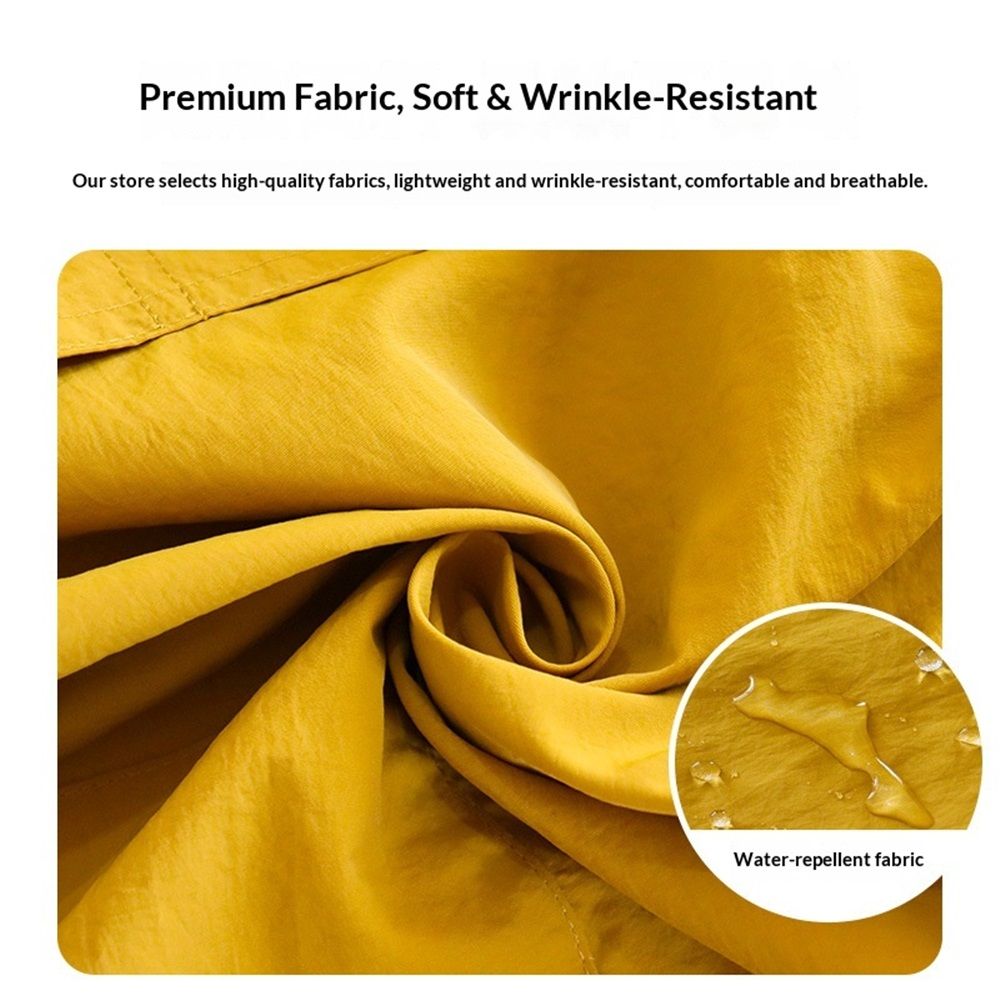 Waterproof Apron for Women with Pockets Barber Smock Buckle Design Hair Stylist Apron for Kitchen Garden Men