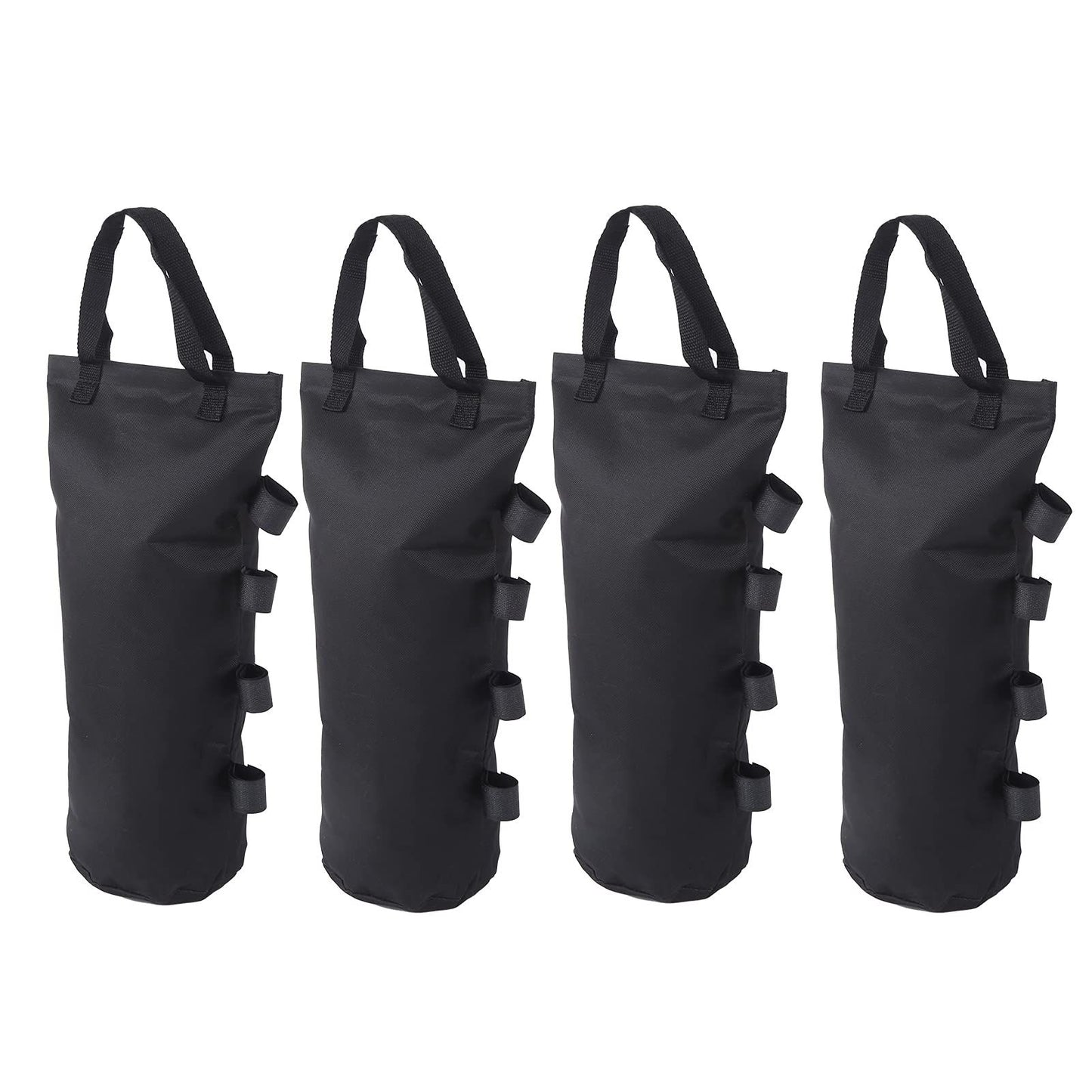 Zipper Top Sand Bags for Canopy Legs (Without Sand) Sand Bags for Weight - Sandbags for Gazebo Legs, Pop Up Canopy Tent Weights - Canopy Weight Bags, Set of 4