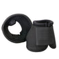 Equine Ballistic Overreach Bell Boots - No-Turn Horse Hoof Protection Boots (Sold in Pairs) - Black, Large
