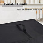 Ice Cream Maker Cover Heavy Duty Heat-resistant Waterproof Dust Protective Frozen Treat Maker Cover Case （black,There is only one dust cover）