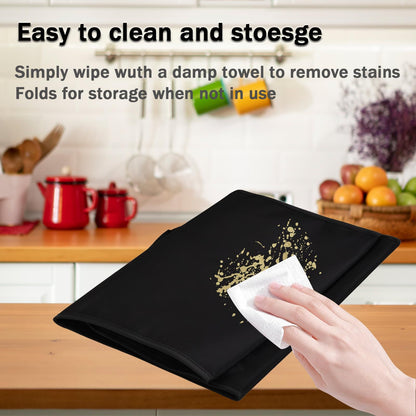 Ice Cream Maker Cover Heavy Duty Heat-resistant Waterproof Dust Protective Frozen Treat Maker Cover Case （black,There is only one dust cover）