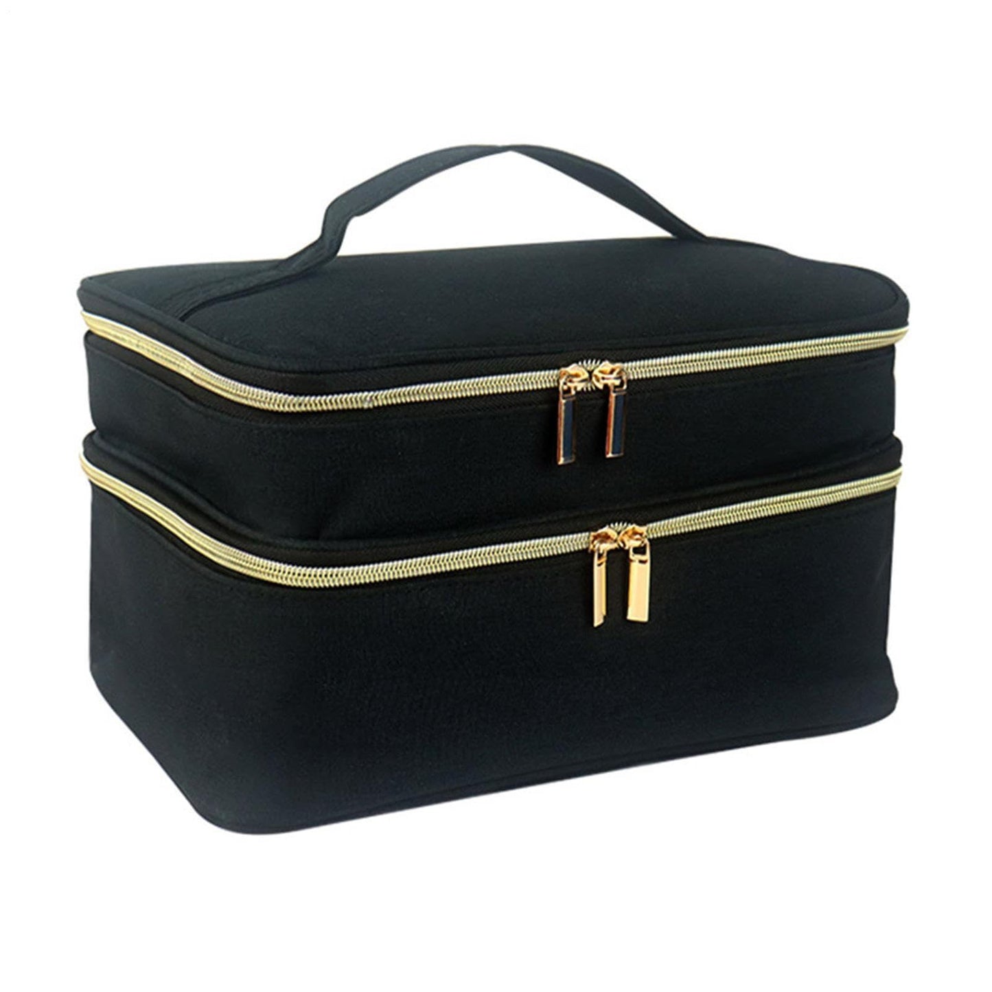 Double-Layer Sewing Bag Accessories Organizer, Large Sewing Supplies Storage for Tools Kit, Thread, Needles, Pins, Buttons - Bag Only