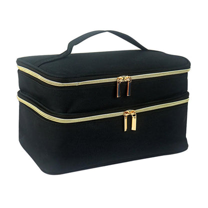 Double-Layer Sewing Bag Accessories Organizer, Large Sewing Supplies Storage for Tools Kit, Thread, Needles, Pins, Buttons - Bag Only