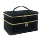 Double-Layer Sewing Bag Accessories Organizer, Large Sewing Supplies Storage for Tools Kit, Thread, Needles, Pins, Buttons - Bag Only