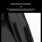 Bike Bicycle Cover Waterproof Dustproof- Bike Cover for 1 Bikes, Indoor and Outdoor Use, Bike Cover Rain Sun UV Wind Snow Proof Resistant (Black 350g)