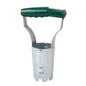 1PC Bulb Planter Metal Garden Bulb Planting Tool Handled Bulb Planter for Digging and Refilling Hole Consistent Planting Flowers（dark green）