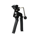 Zip Tie Tool, Heavy Duty Zip Tie Cutter, Fasten and Cut Stainless Steel Cable Ties, for Outdoor Chain Link Fence Ties, Exhaust Pipe and Cables, Black One-handed operation