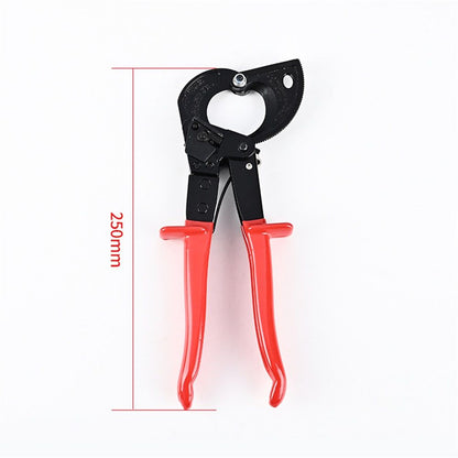 Cable Cutter and Ratchet Wire Cutter - Cuts Through Aluminum and Multi-Core Cables up to 240mm² with Precision and Ease, Ideal for Electrical Installations