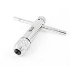 Adjustable Ratchet Tap Wrench T-Handle, M3-M8 Capacity, Tap Reamer Tapping Ratcheting Wrench,90mm Body Length