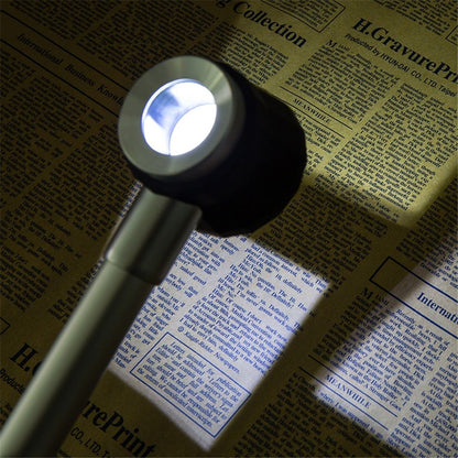 45X Handheld Magnifier with 6 Light, Jeweler Loupes Lighted Magnifying Glass-for Seniors Reading Coins Crafts Jewelry Hobbies