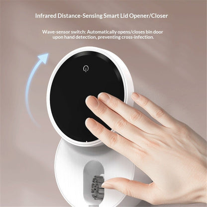 Wall Mounted Toothbrush Holder & Toothbrush Cleaner,Electric Toothbrush Holder, Razor Holder and Cleaner for Bathroom Accessory, with Auto Inductive Open/Close Cover, Clean, Dry for Home, Travel
