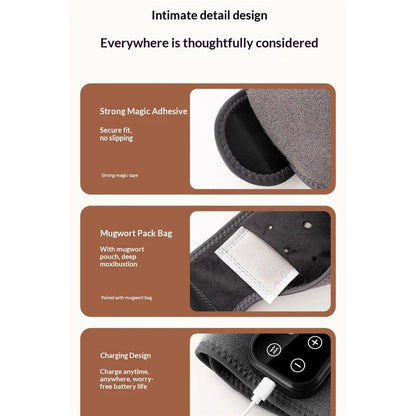 A pair Massager, Wireless Portable Foot Massager Method Foot Revive Massager, Ideal for Home, Office, and Travel