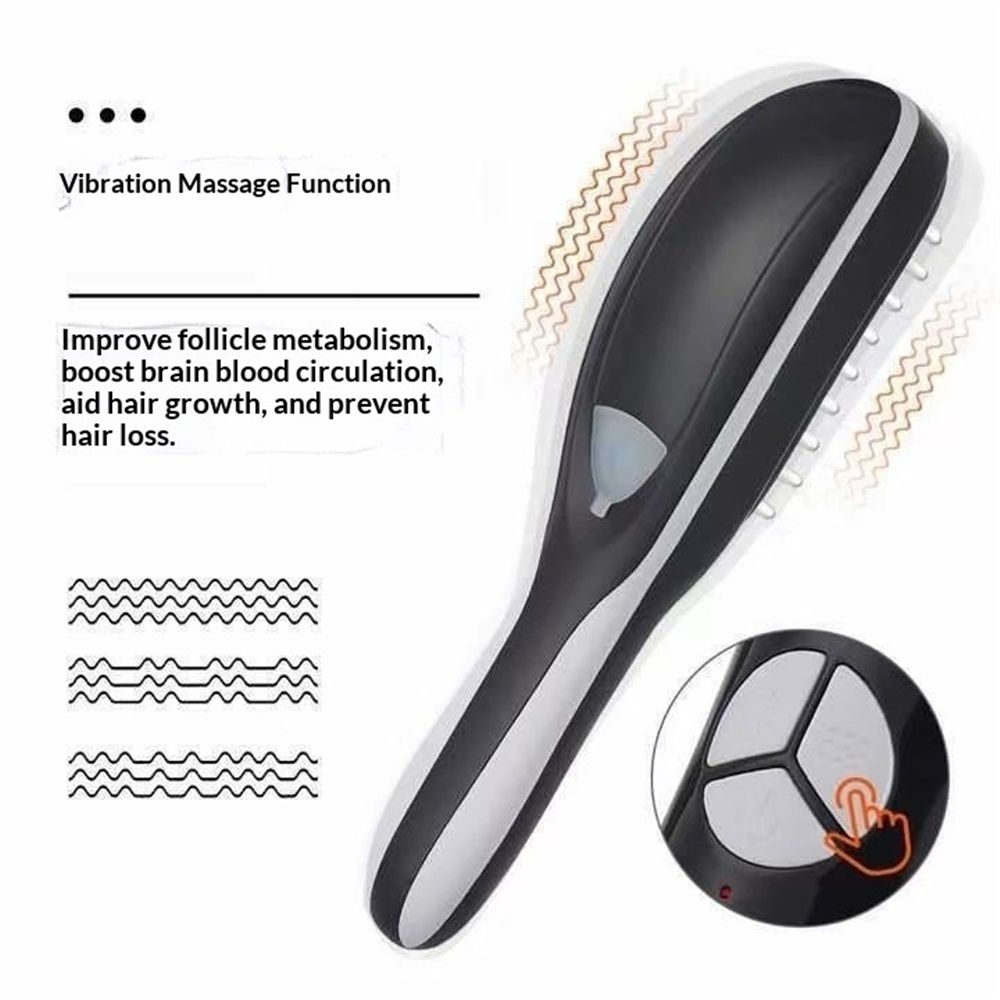 Electric Scalp Massage Brush, Scalp Massager, Hair Massager Comb with Soft Rubber, Atomization Massagers Gifts Applicator Comb