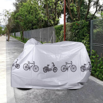 2 pack Bike Bicycle Cover Waterproof Dustproof- Bike Cover for 1 or 2 Bikes, Indoor and Outdoor Use, Bike Cover Rain Sun UV Wind Snow Proof Resistant
