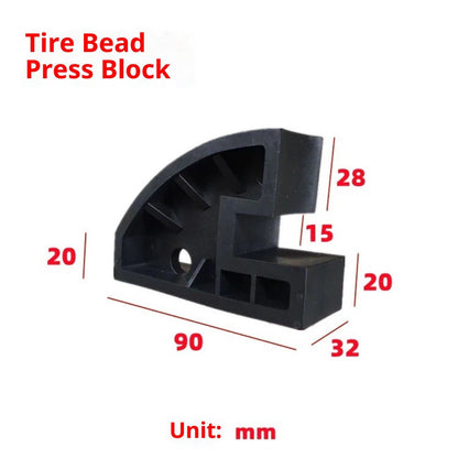 Car Auto Tire Bead Clamp, Car Auto Tire Changer Changing Demount Drop Center Tool Rim Bead Clamp Heavy Duty Machine Wheels Tyres Parts Tool Rim Clamp (4 PCS)