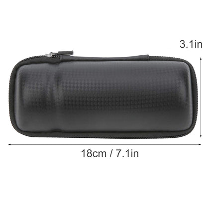 Waterproof Bike Tool Case - Cycling Storage Pouch for Mountain and Road Bikes - Hard Shell Zip Bag with Bottle Cage Snake skin pattern (18 * 7.5cm)