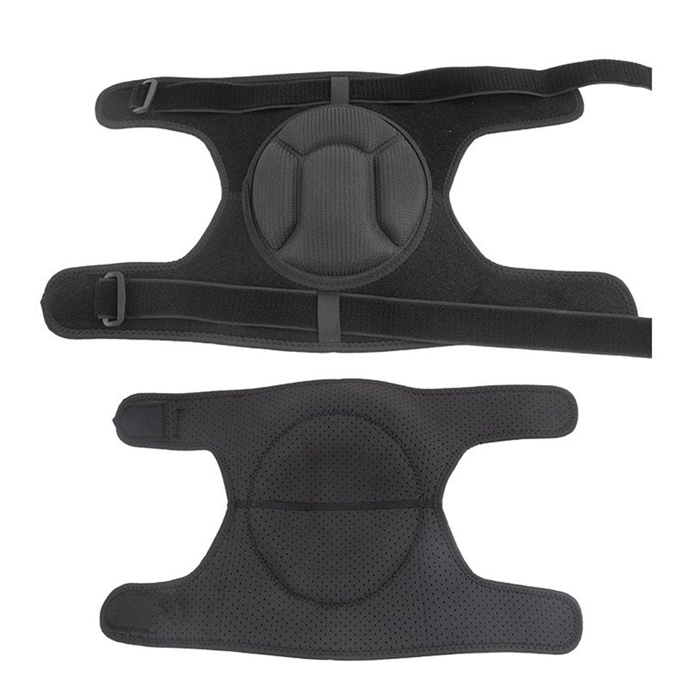 a pair of Adult knee pads for Cleaning Construction Work Volleyball, Football Dance, Adjustable Straps Non-Slip Straps (M black)