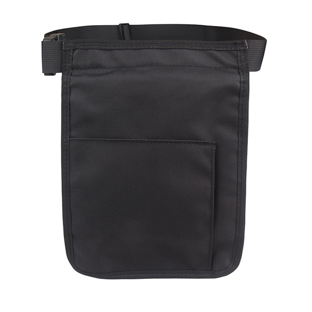 Nurse Utility Organizer Belt Fanny Pack Hip Bag Waist Pack Pouch Case for Medical Scissors Care Kit Tool (Black)