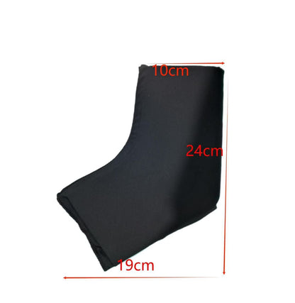 Ankle Ice Pack to Wrap Swelling Reusable Hot and Cold Therapy Ankle Ice Pack for Relief of Ankle Sprains Achilles Tendonitis and Foot Inflammation 1 Pcs black