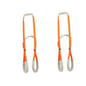 2 Pcs Dog Support Harness for Back Legs Dog Rear Lifting Sling Aid with Handle and Shoulder Strap Hind Leg Support for Pet Mobility Helps Puppy with Poor Stability Joint Injuries(Orange)
