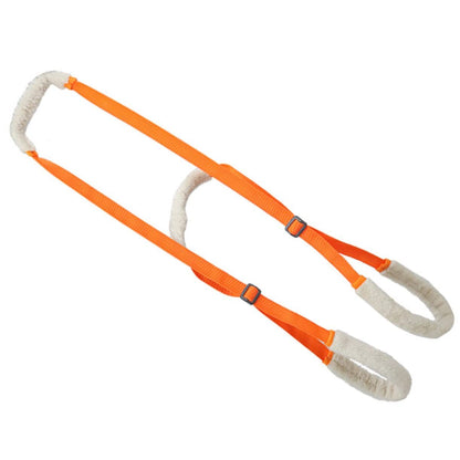 2 Pcs Dog Support Harness for Back Legs Dog Rear Lifting Sling Aid with Handle and Shoulder Strap Hind Leg Support for Pet Mobility Helps Puppy with Poor Stability Joint Injuries(Orange)