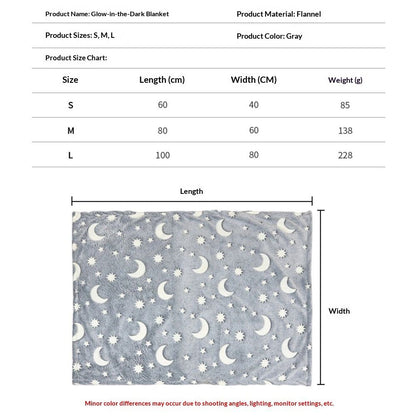 Pet luminous blanket, dog bath towel, nest pad, luminous coral fleece cover blanket, machine washable sleeping pad, winter warm cushion（S 60*40cm grey）