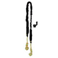 Tug of War Dog Toy for Pitbull Medium to Large Dogs, Indoor Outdoor Use Bungee Hanging Exercise Ropes Muscle Builder Interactive Toys black (Door Hanging Style)