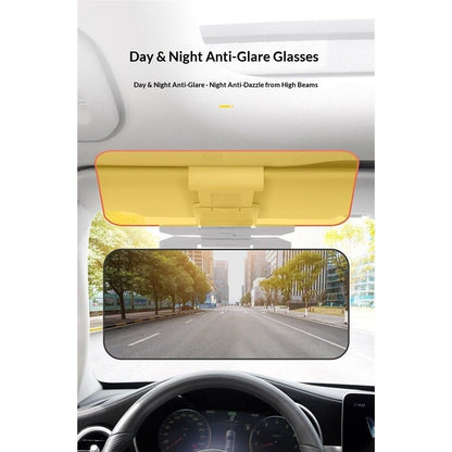 2 in 1 Day and Night Anti-Glare Visor, Automobile Sun Anti-UV Block Visor, Adjustable HD Car Sun Visor for Clearer Driving