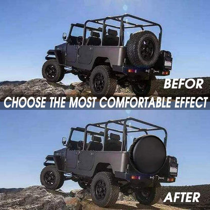 20-22inchSpare Tire Cover Fit Trailer, RV, SUV, Truck, Tough Tire Wheel Soft Cover, Black Fits Entire Wheel Size