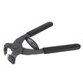 Leather Piercer Leather Craft Hole Punch Tools Hand-Held Silent Pliers Diamond Sewing Stitching Chisel Pricking Iron 4mm (4 Teeth)