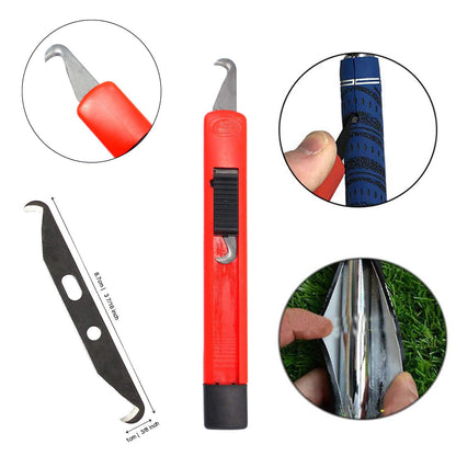 Golf Grip Kit for Regripping Golf Clubs, Portable Table Vise Rubber Clamp for Golf Grip Removal Tool Golf Club Regripping Kit