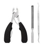 Toenail Clippers for Thick & Ingrown Toe Nails Heavy Duty Precision Nail Scissors Super Sharp Curved Blade Grooming Tool opove